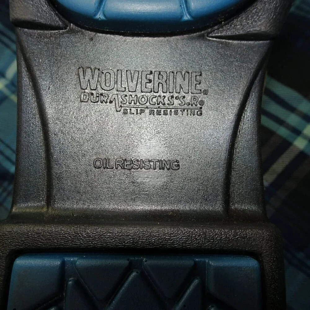 Wolverine Dura Shocks Slip/Oil Resistance Work Boots Size 12M NEW